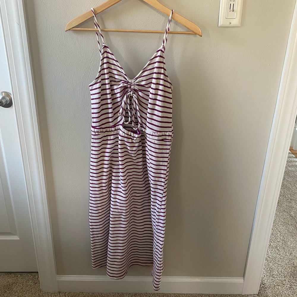 Terry cloth dress